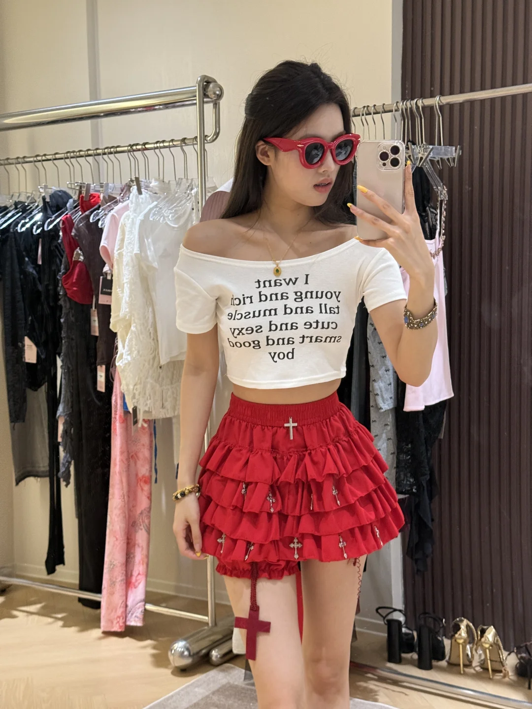 又甜又辣的约会穿搭‼️