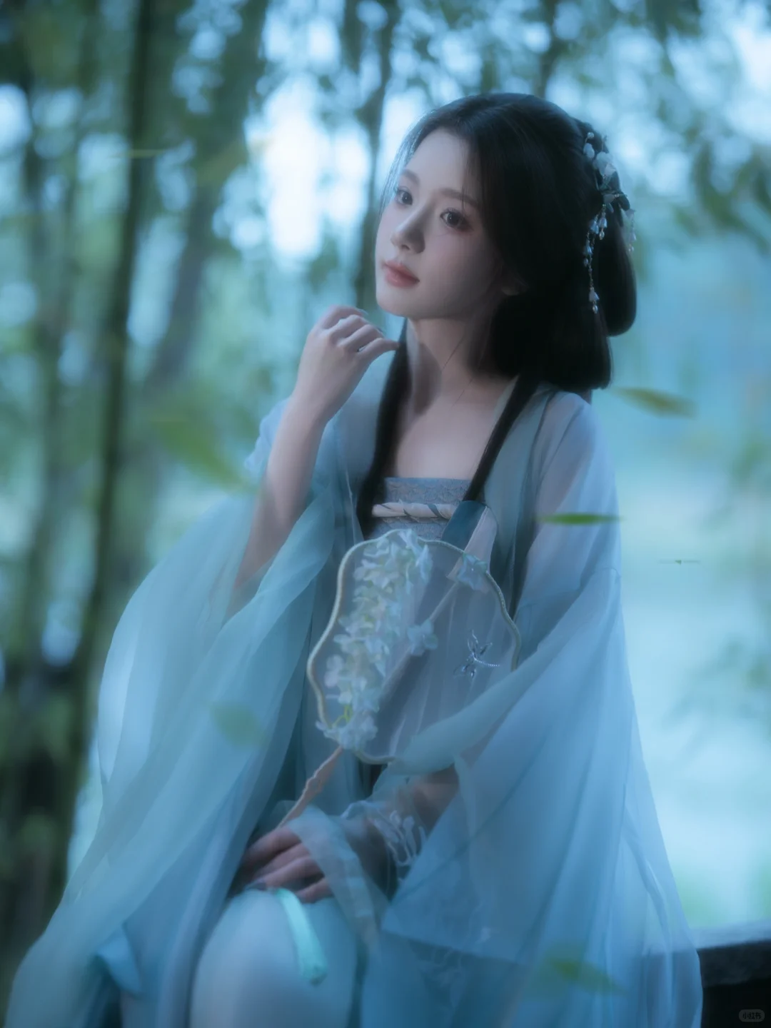来苏州旅拍🍃清冷感汉服写真真的太绝了❗️