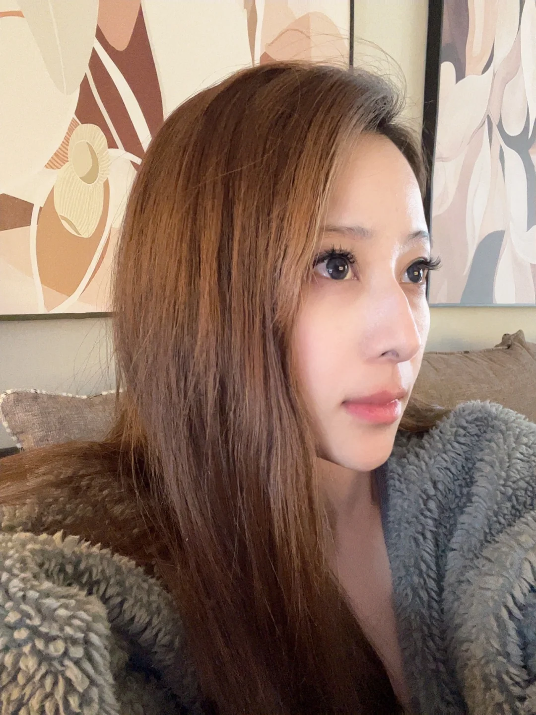 皮肤好起来了,拍live都敢素面朝天