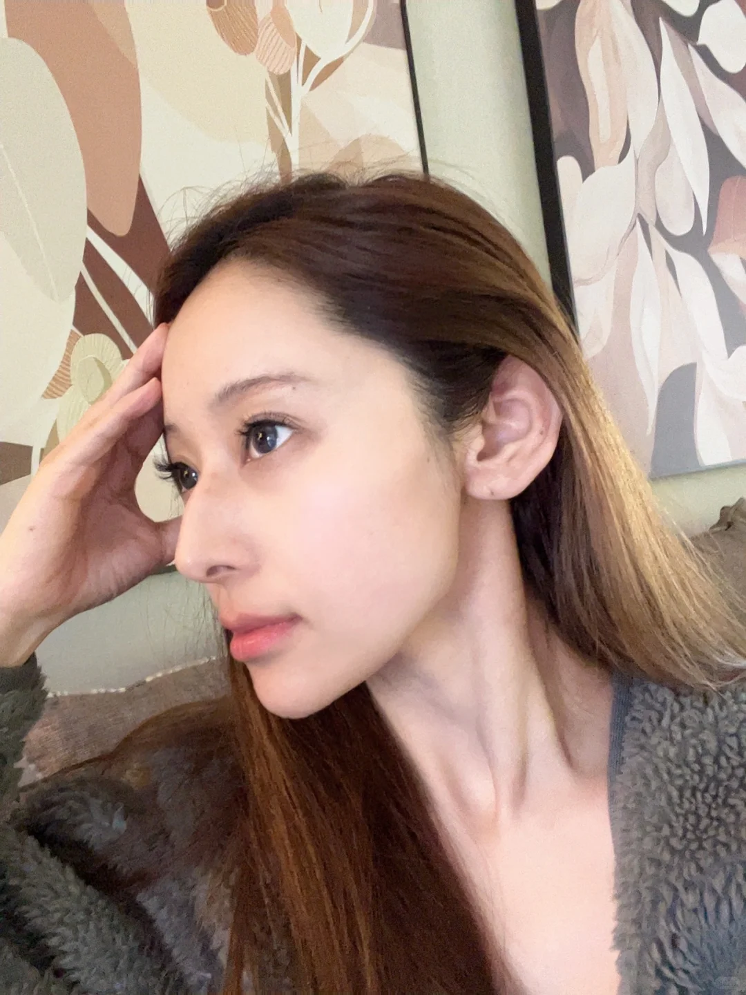 皮肤好起来了,拍live都敢素面朝天