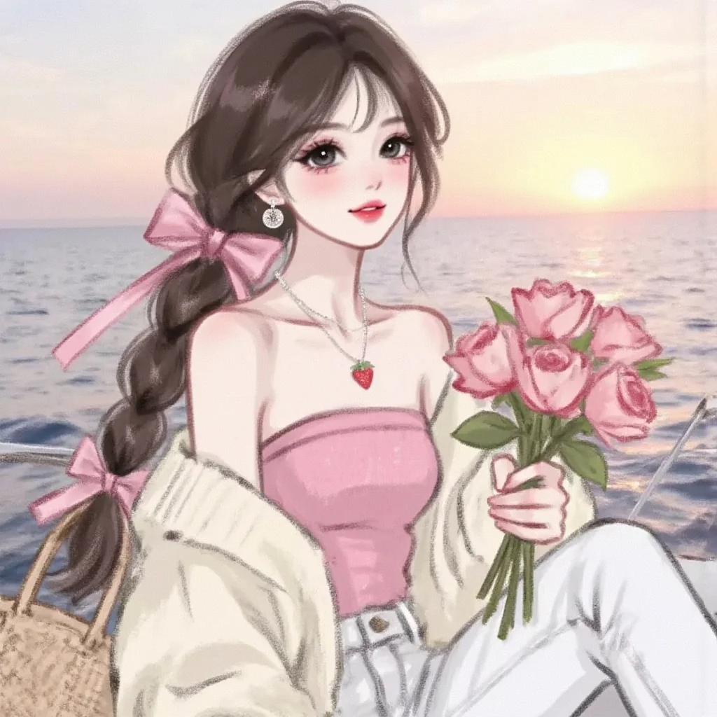 超级可爱仙气的女头像🌹🌹🌹