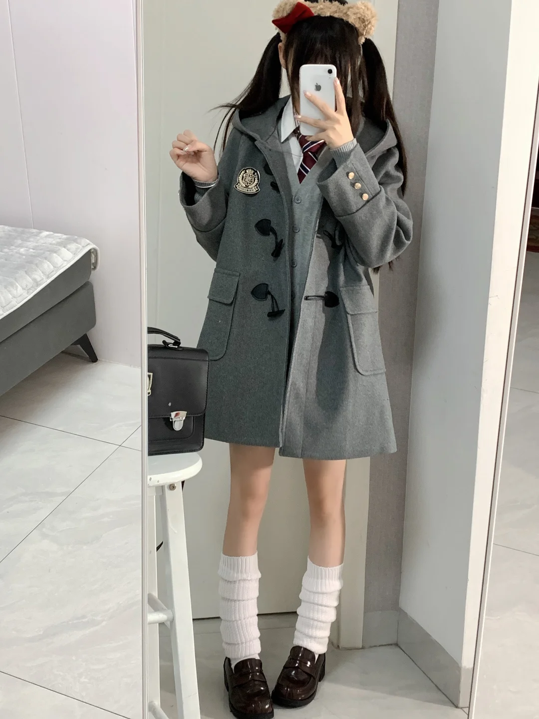 讲真的 我真的很会JK大衣叠穿!!!
