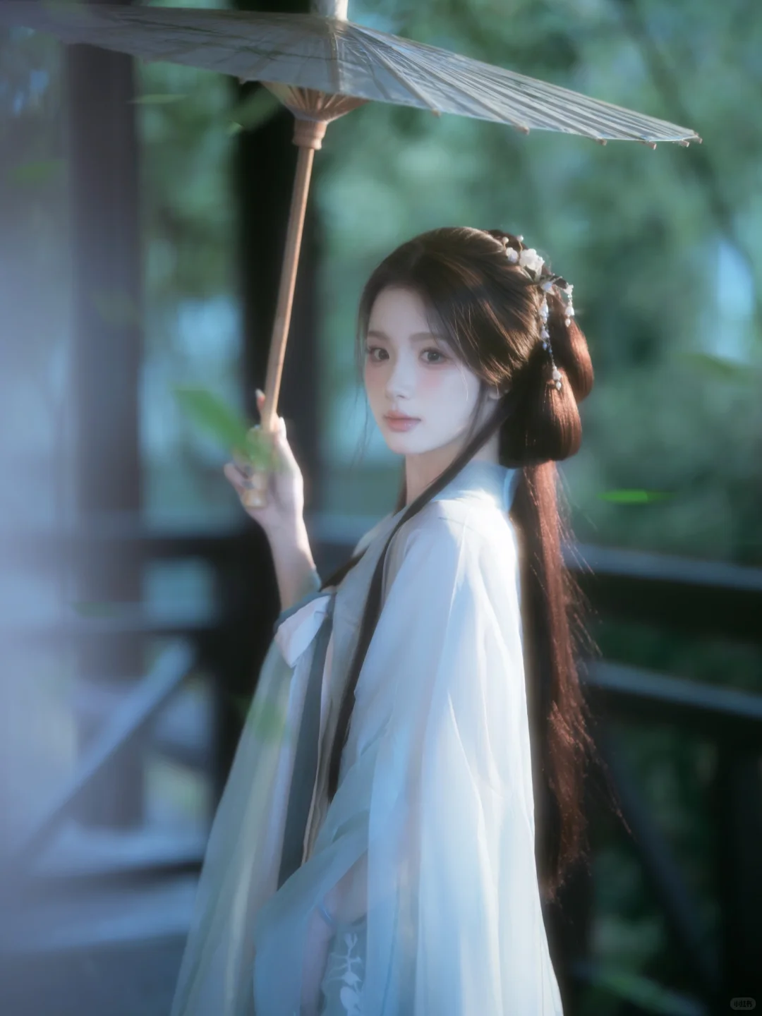 来苏州旅拍🍃清冷感汉服写真真的太绝了❗️