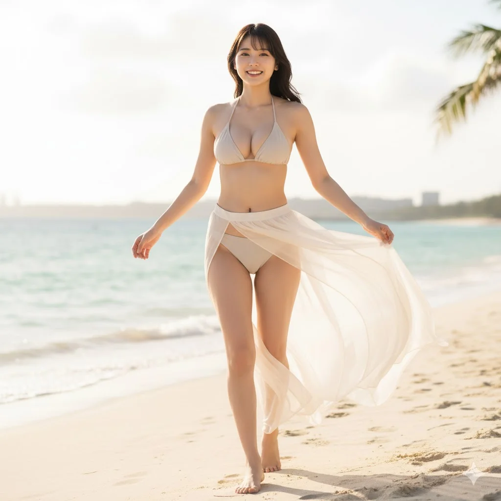 这泳衣真的太好看了！～