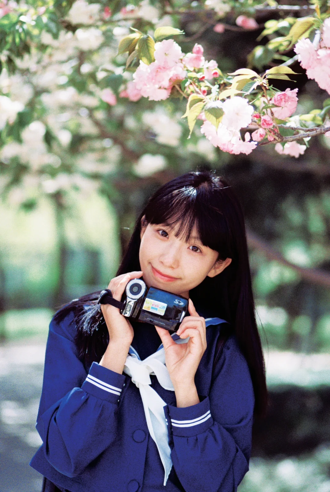 胶片🎞️拍到了我心中的动漫女主角!制服写真