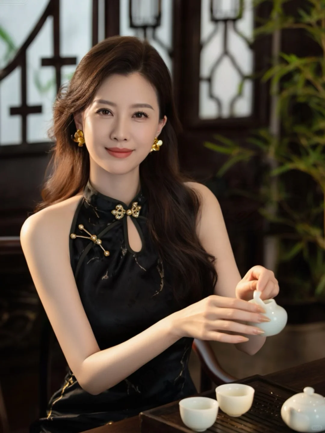 53岁老阿姨了 气质依然很绝