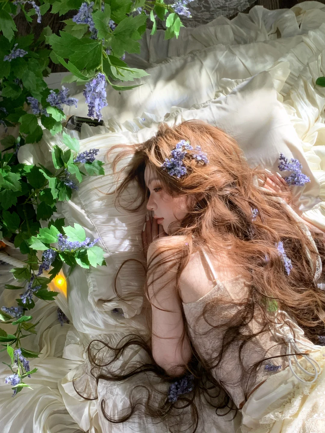 被阳光吻过的法式少女🌿✨live图~|杭州写真