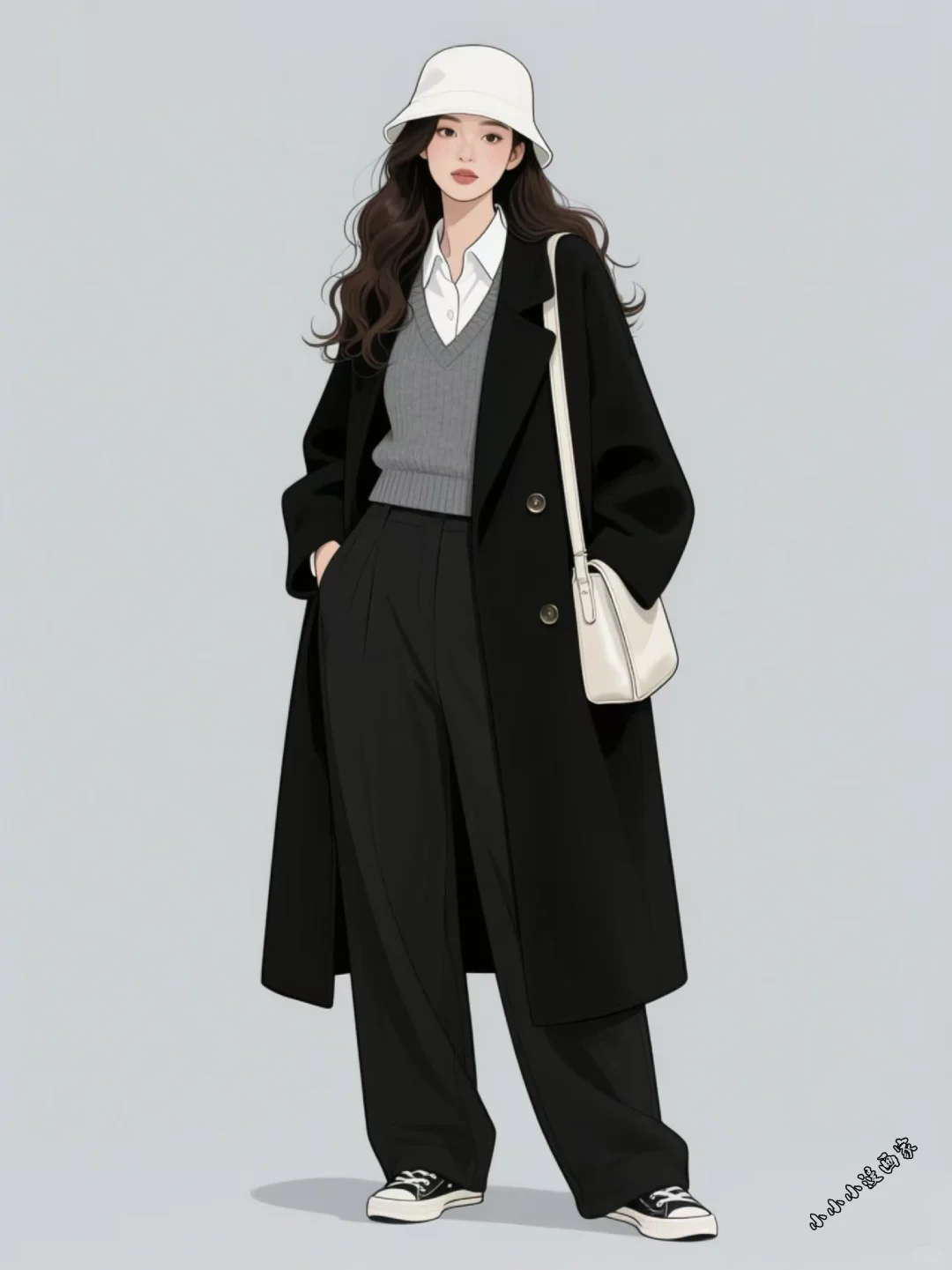 ootd，秋冬大衣穿搭 多款大衣穿搭来喽！