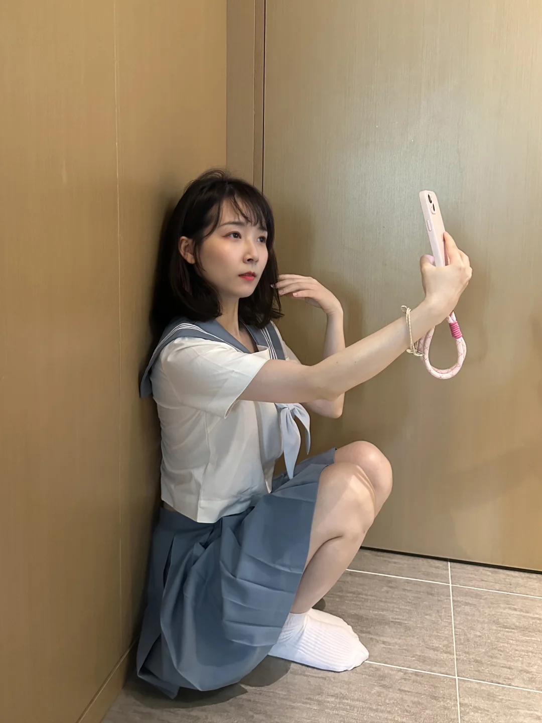 第一次当女孩子好紧张😊
