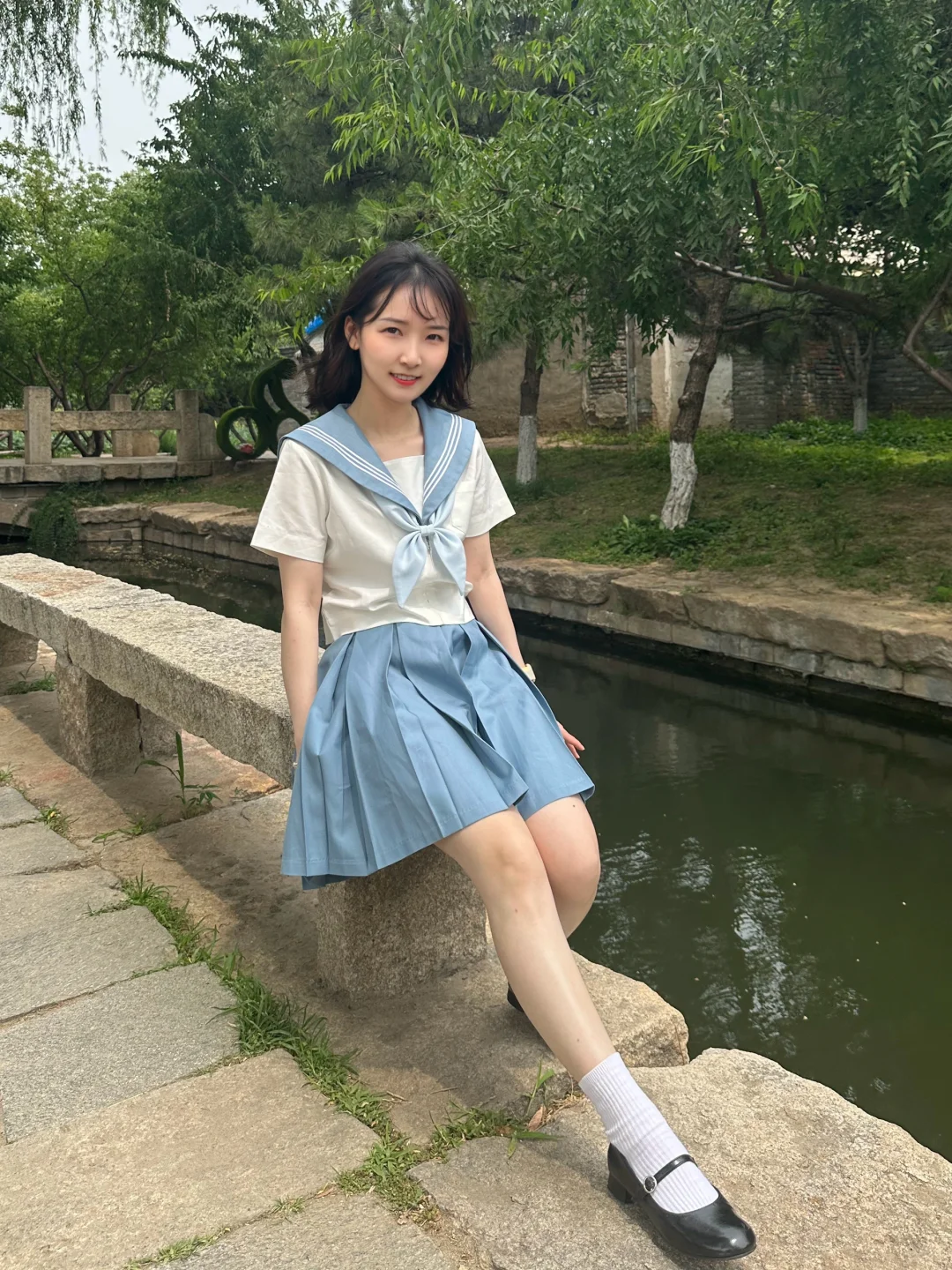 第一次当女孩子好紧张😊
