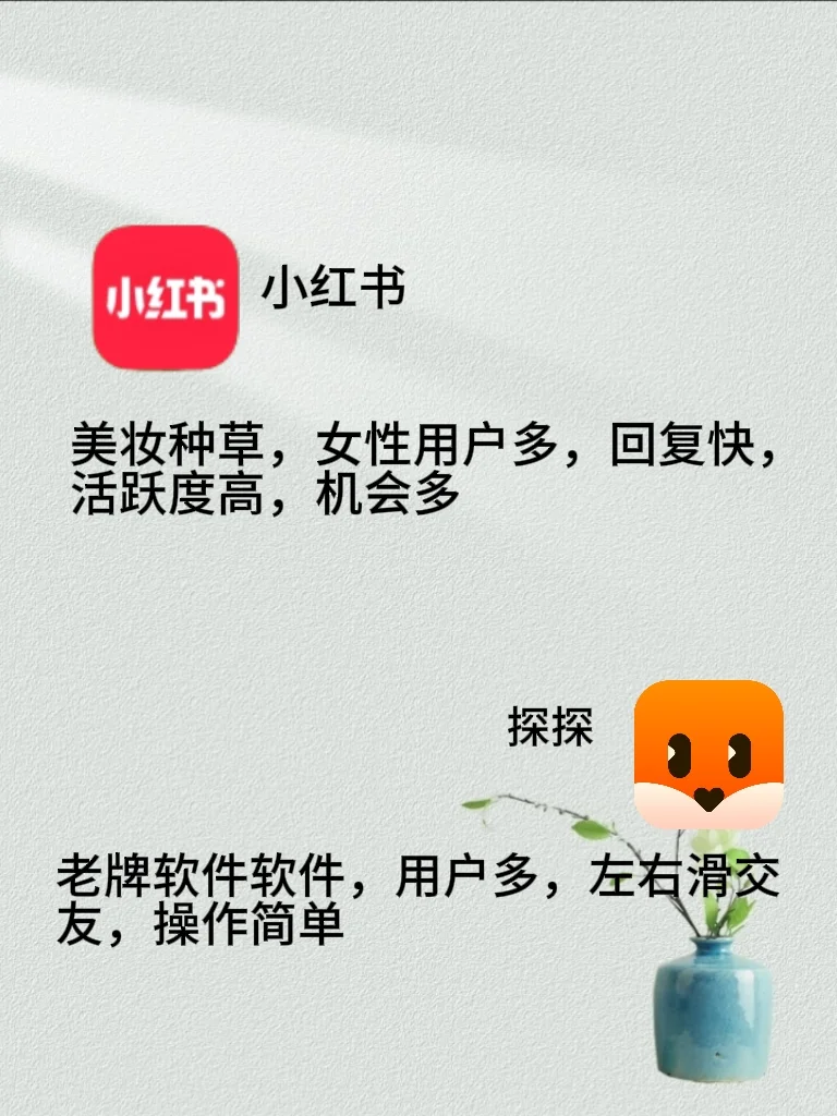 如何使用不同平台交友