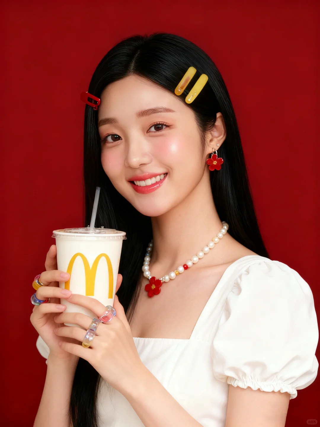 首创|0成本多巴胺🍟麦门写真(附提示词)