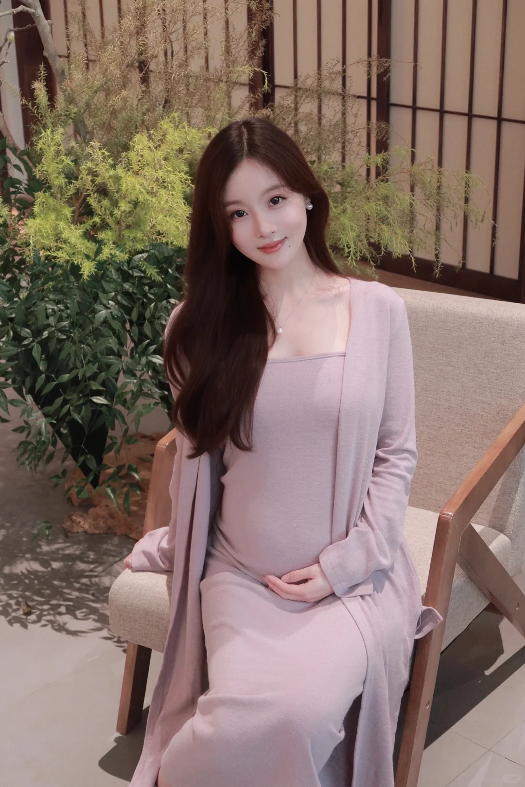 怀孕真的会变温柔😌老公说我变得有女人味了
