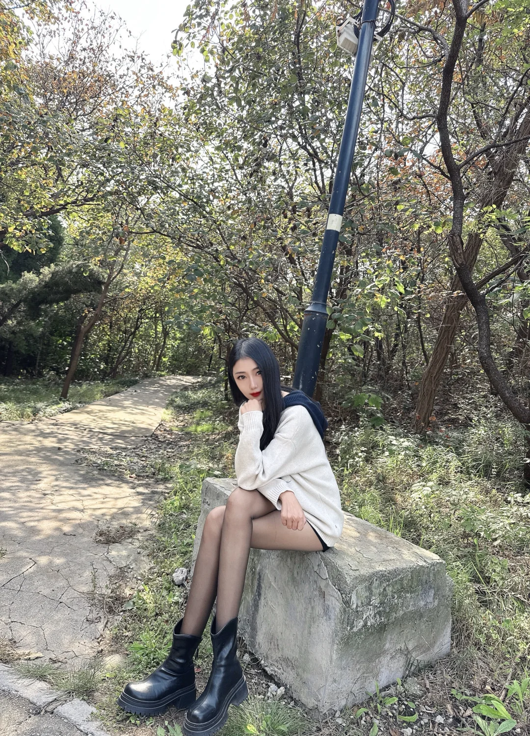 今天是清纯女大 这属于纯欲天花板吗