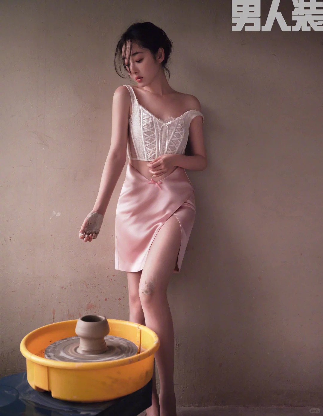 蒋梦婕男人装写真