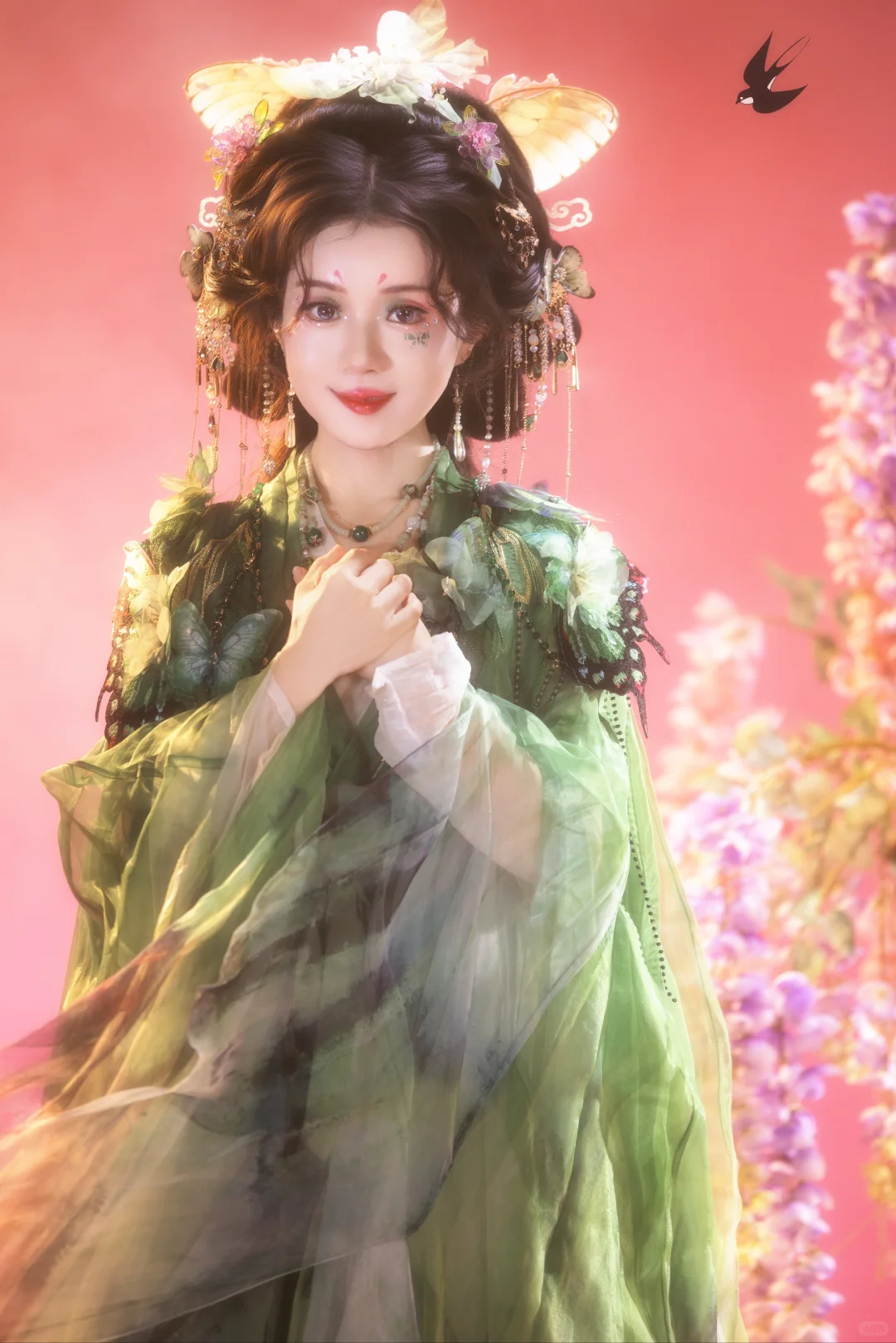 绿袂花庭 就爱飘逸