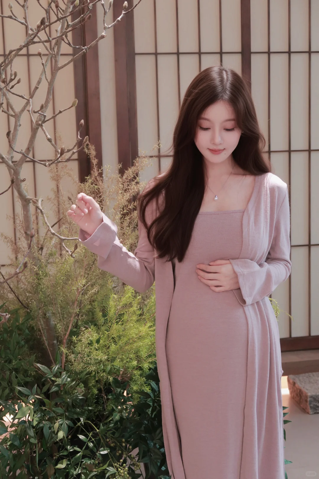 怀孕真的会变温柔😌老公说我变得有女人味了