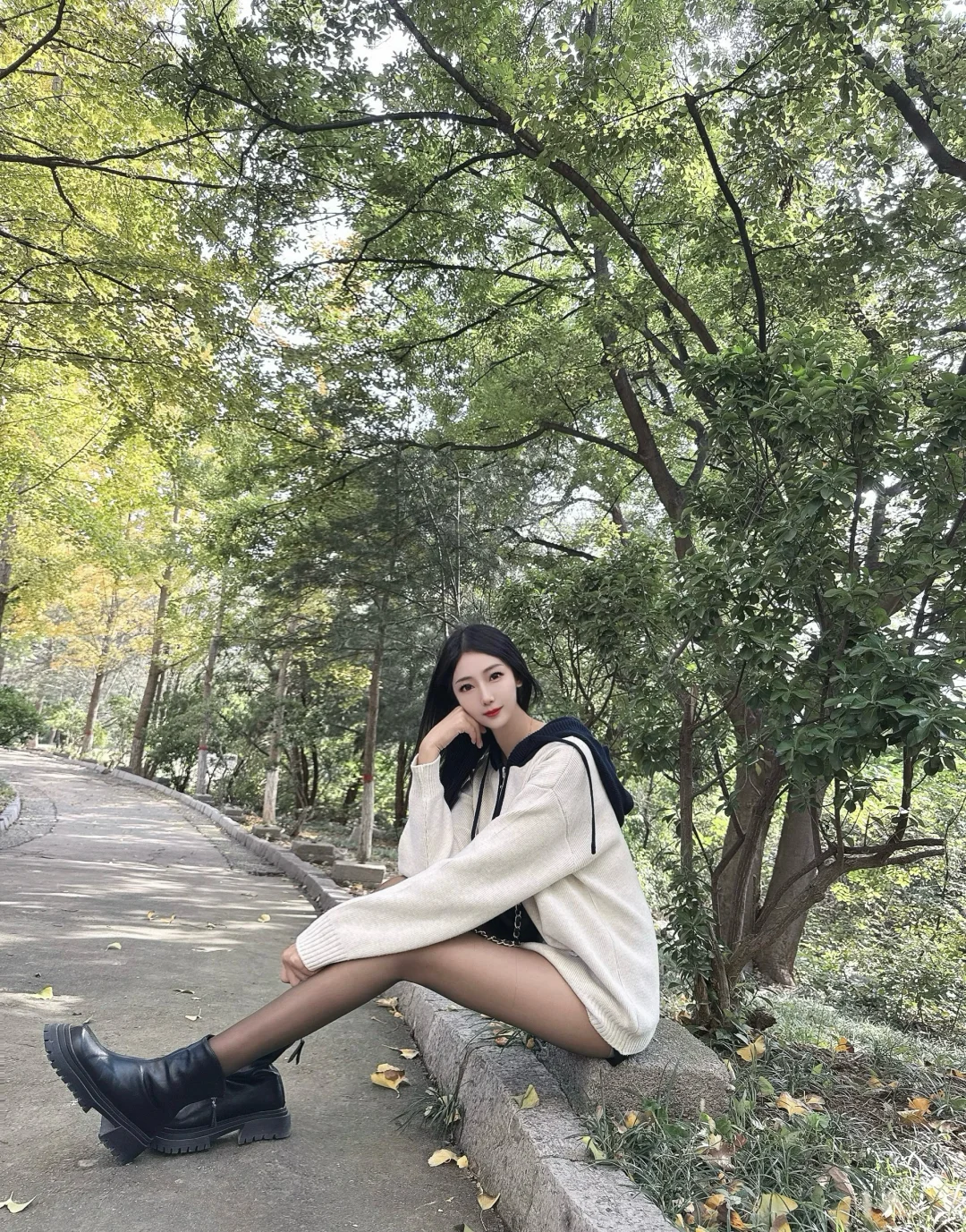 今天是清纯女大 这属于纯欲天花板吗