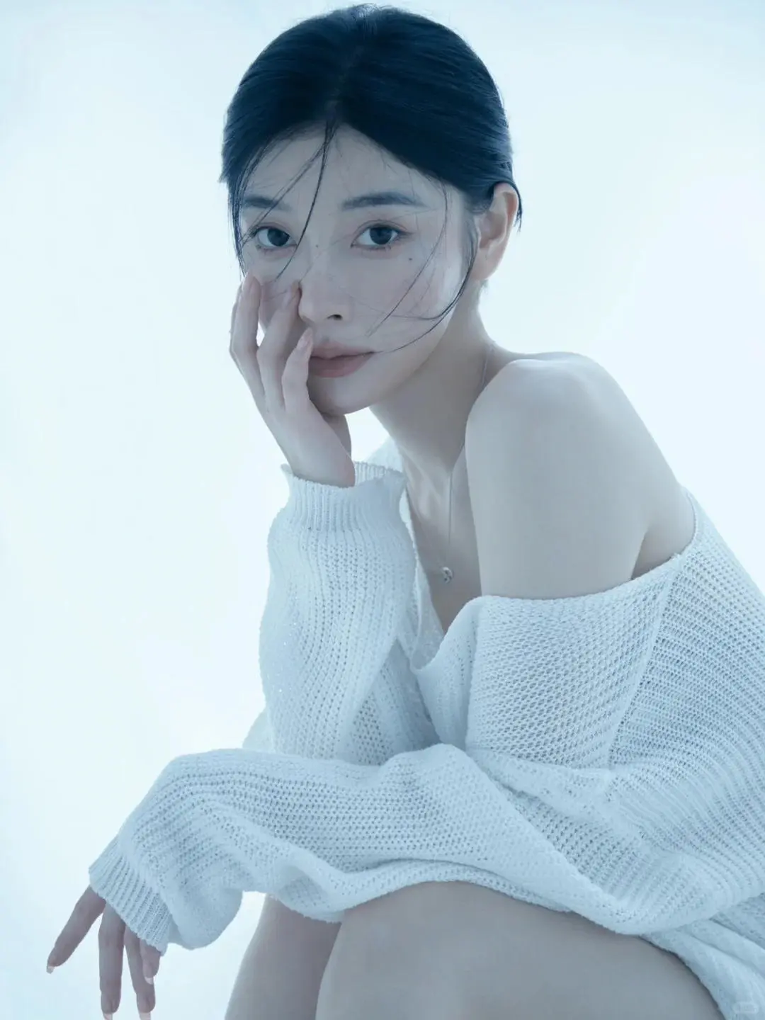 冷白调轻私房|藏在针织里的小性感🌨️