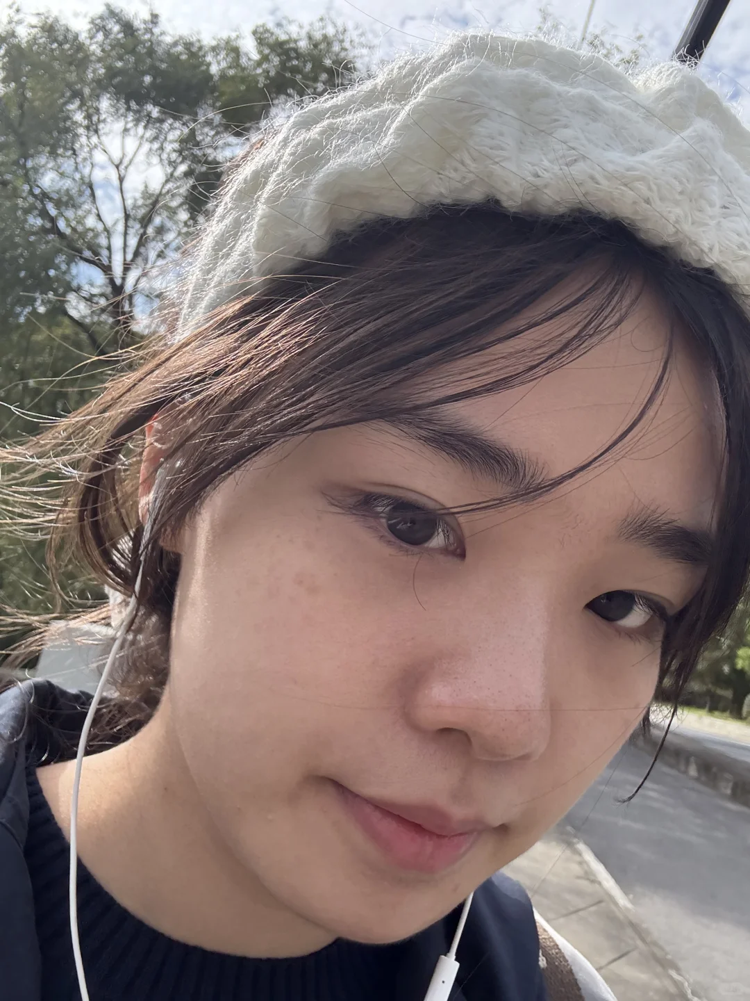 愉快的早上 女大第一次拍写真~