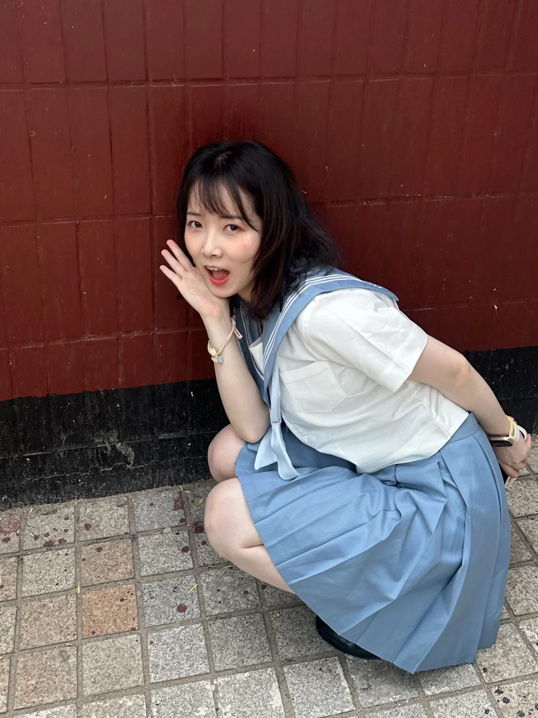 第一次当女孩子好紧张😊