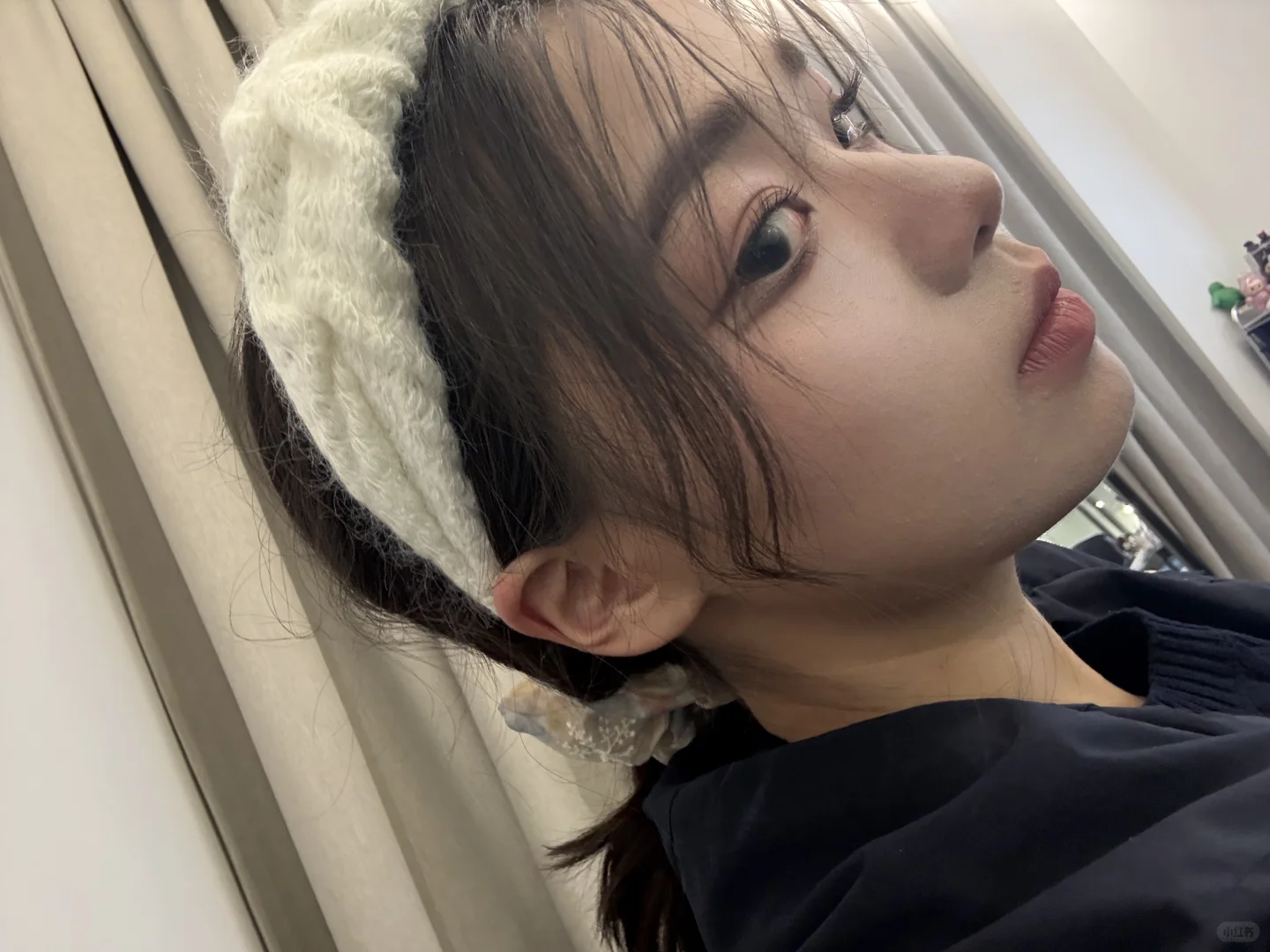 愉快的早上 女大第一次拍写真~