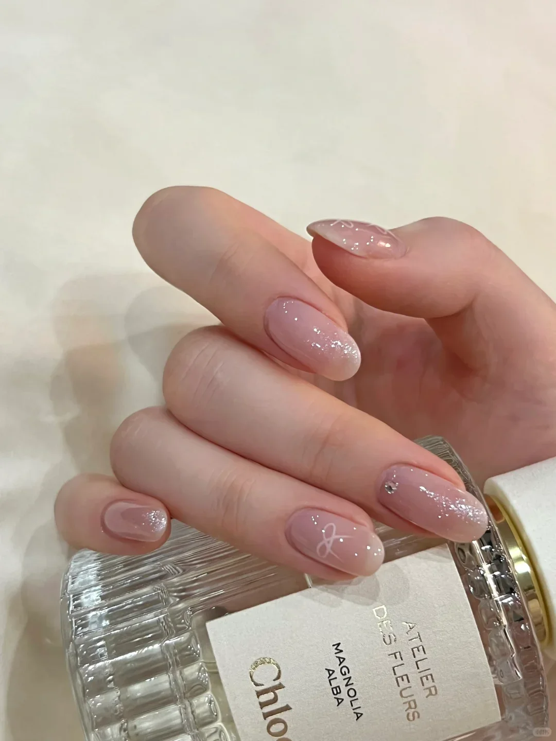 粉色水蜜桃合集丨超纯欲氛围感美甲