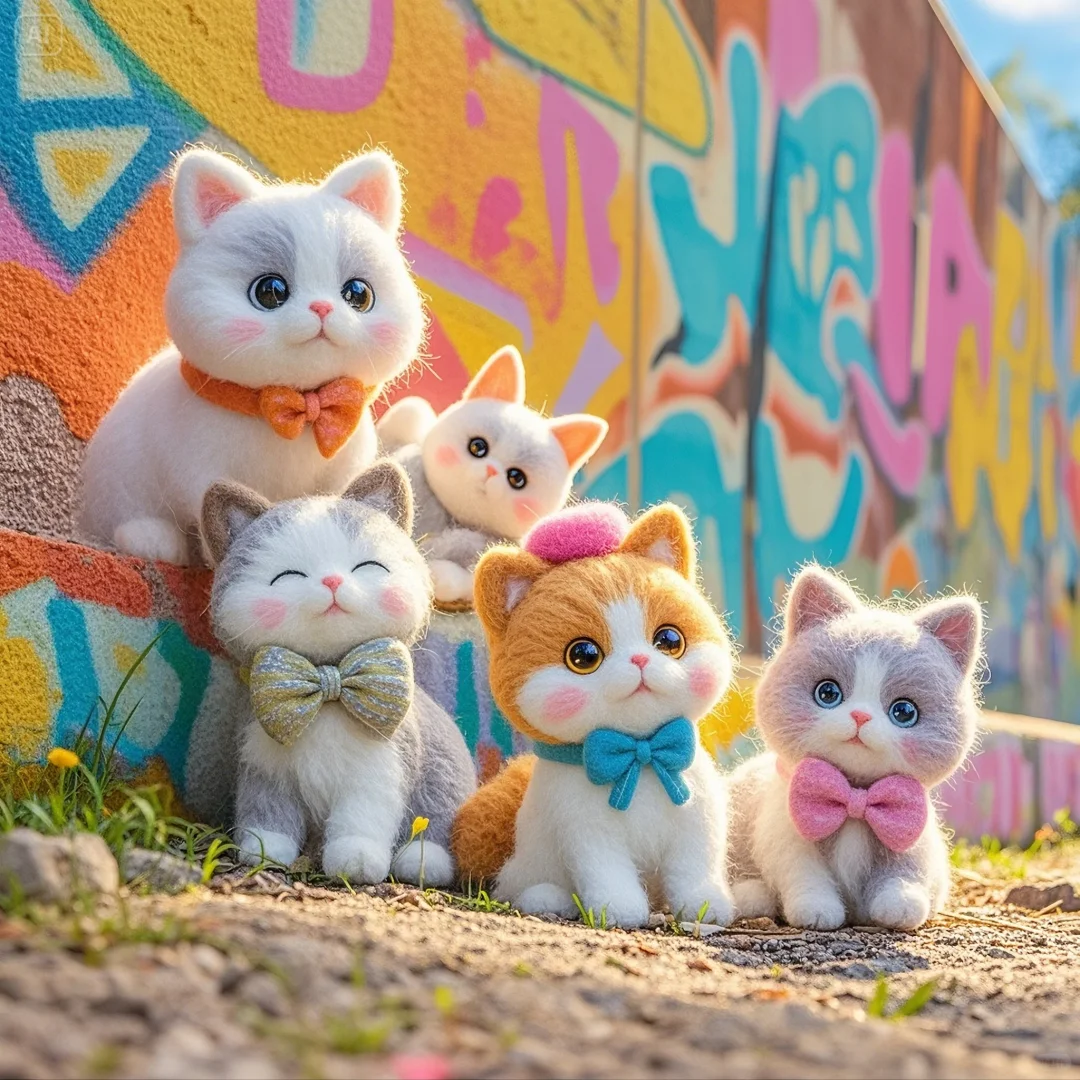 一群爱凑热闹的小猫咪🐱