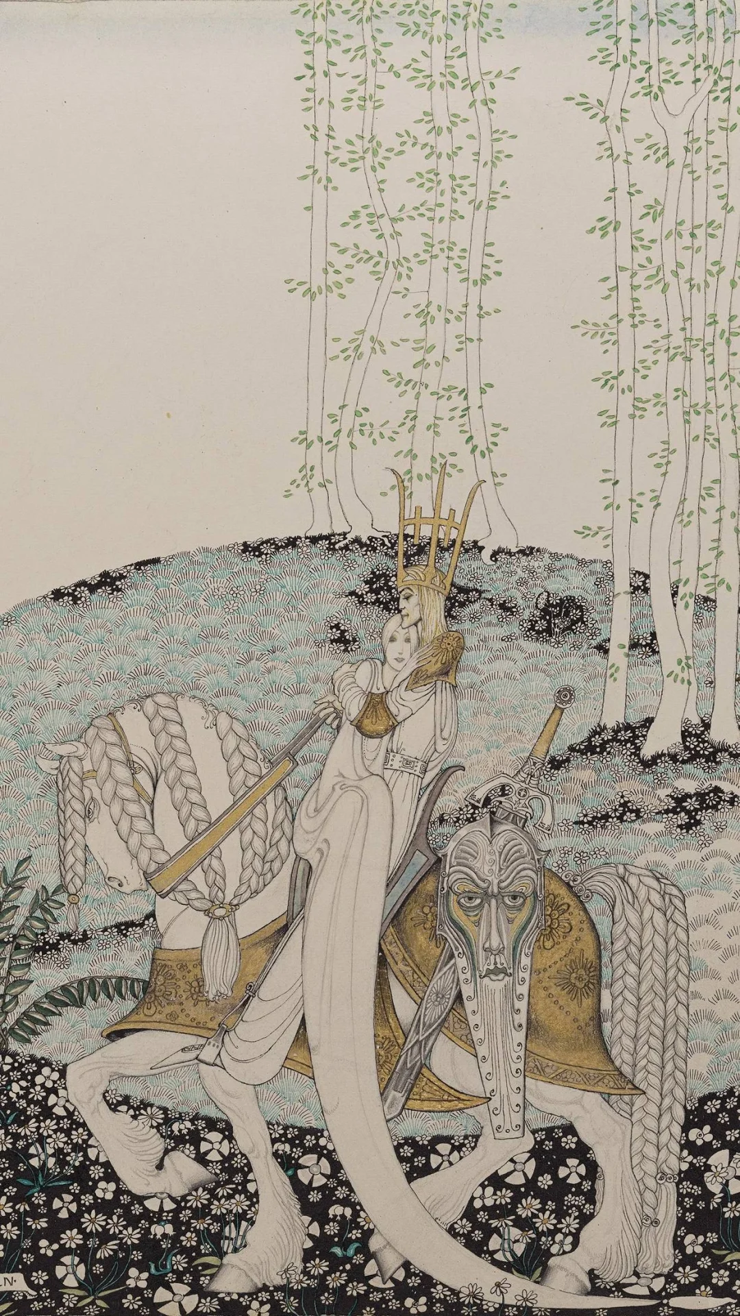 幻想曲💠丹麦插画大师Kay Nielsen作品