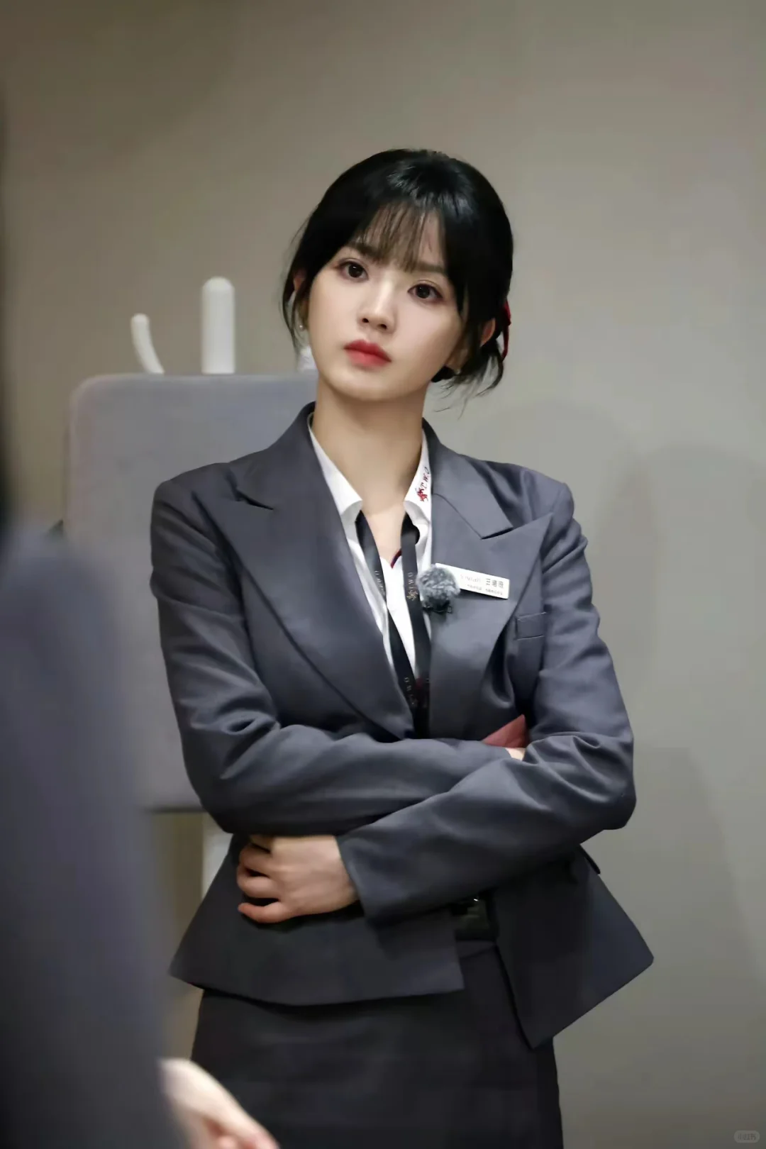 女明星系列之大美女田曦薇职业装超级写真。