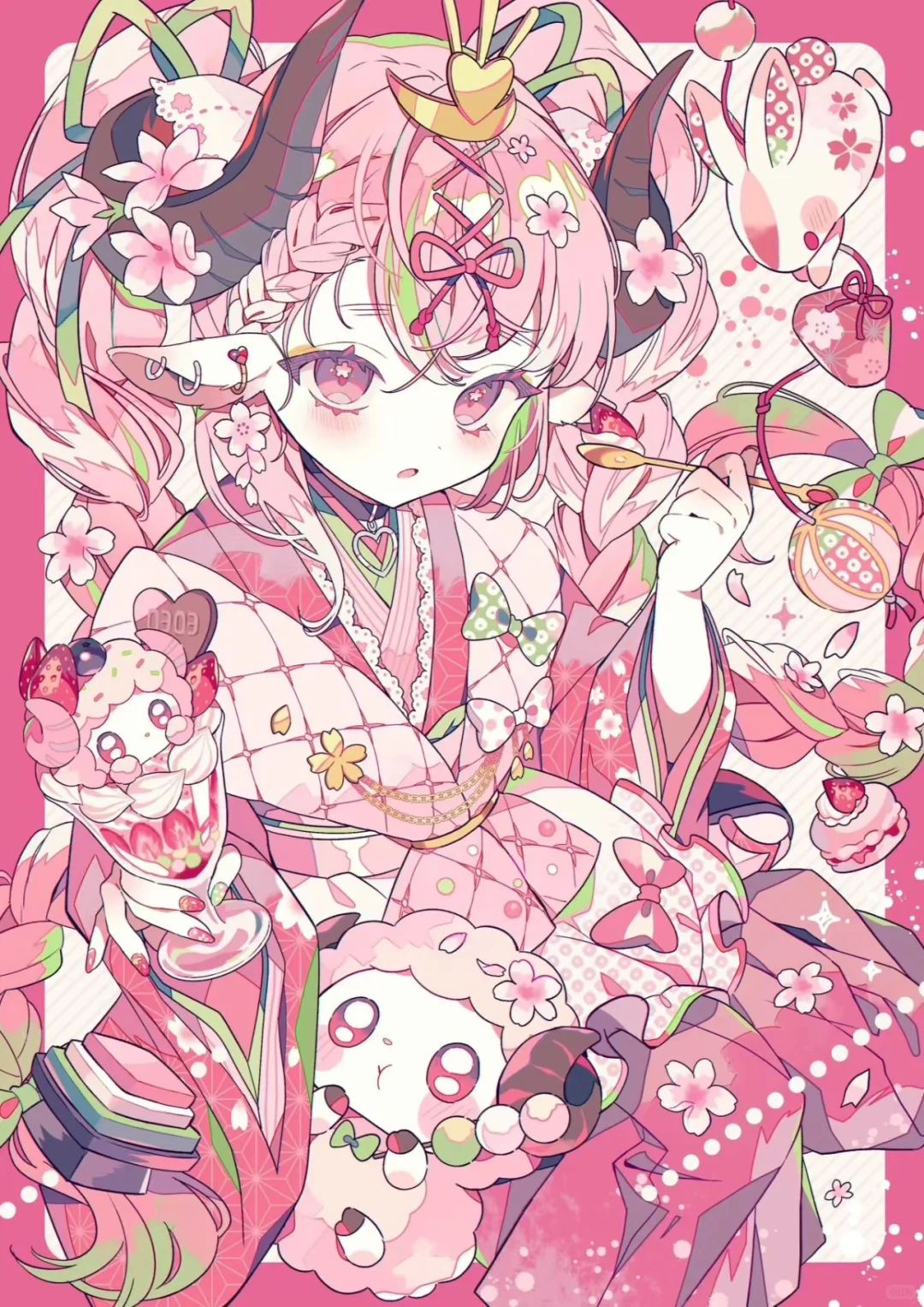 插画/设计/品牌分享💜