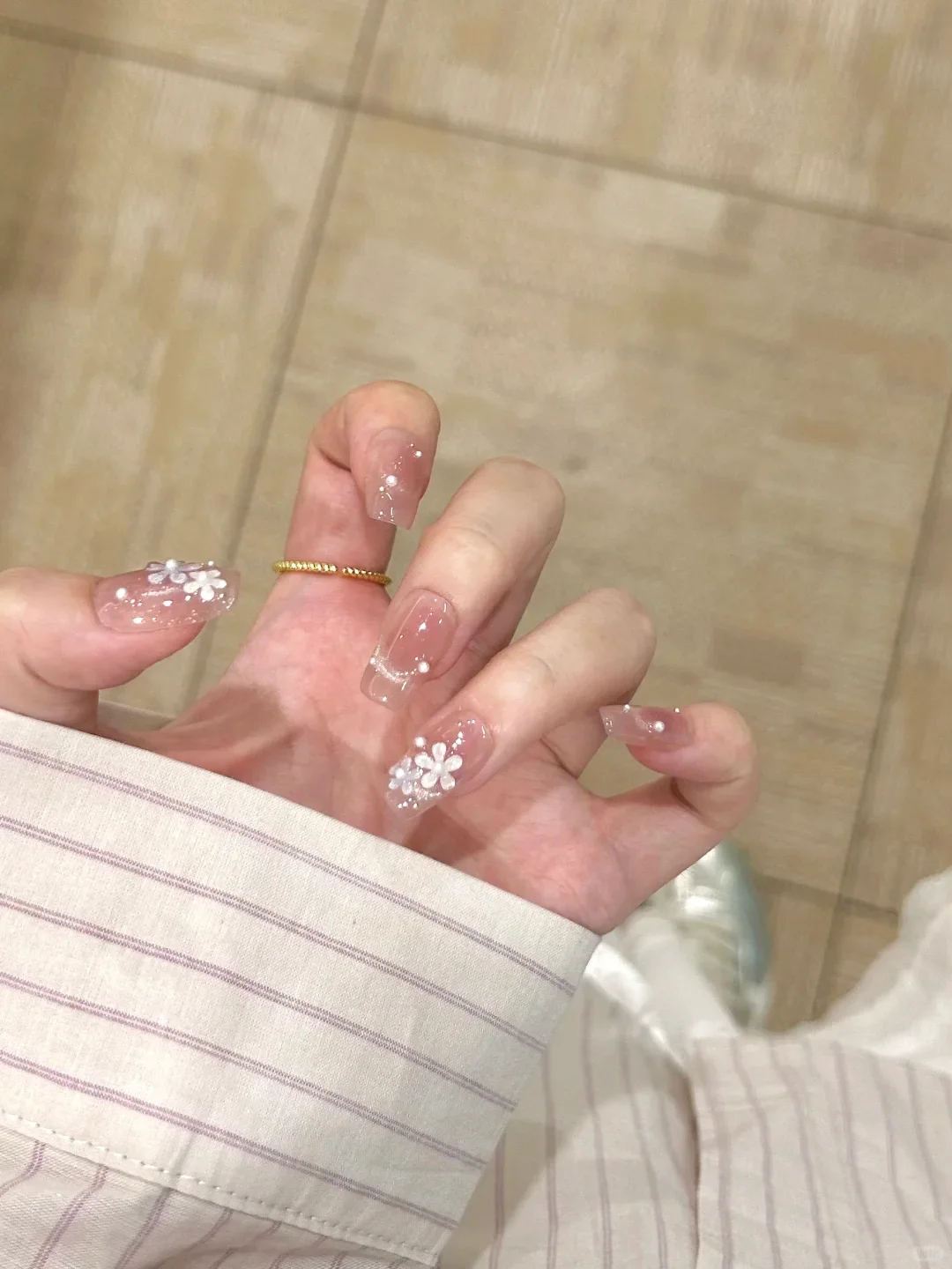 粉色水蜜桃合集丨超纯欲氛围感美甲