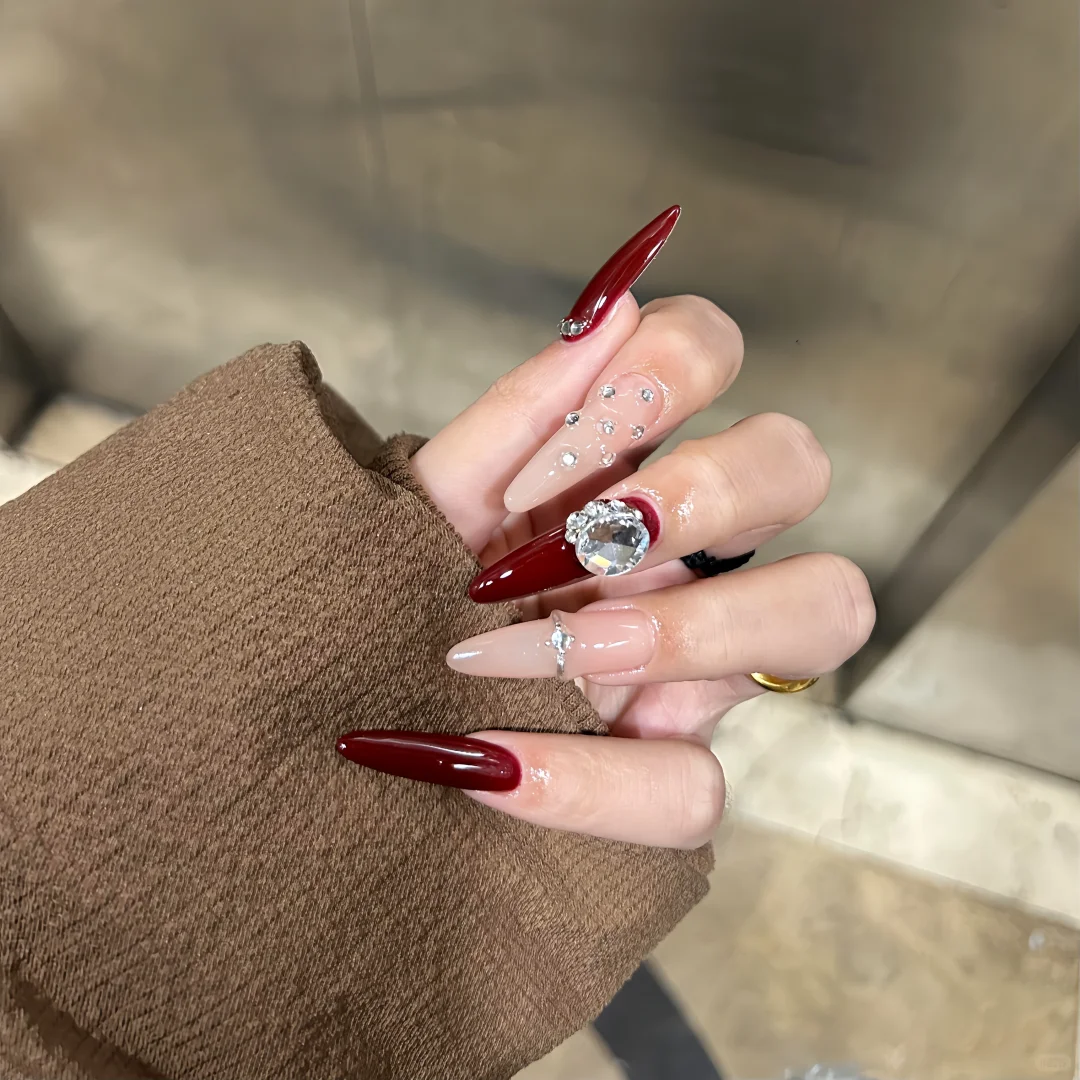 新年氛围感美甲合集💗好显白呀✨