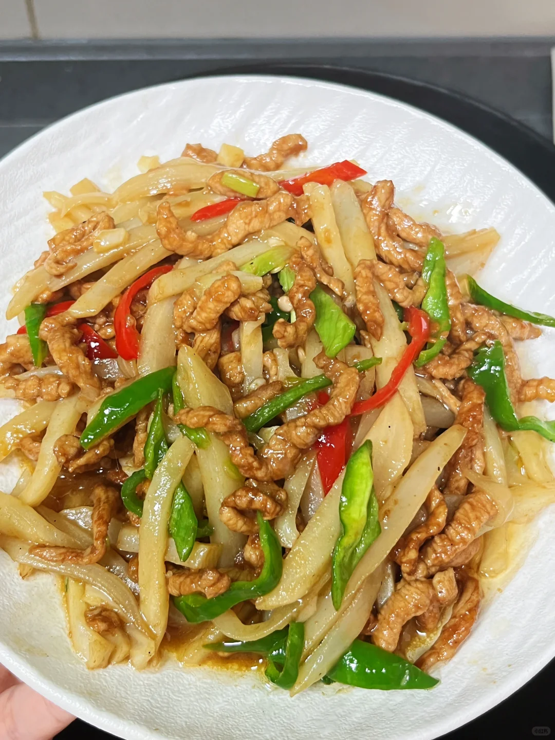 藕丝炒肉!!信我,真的巨好吃~