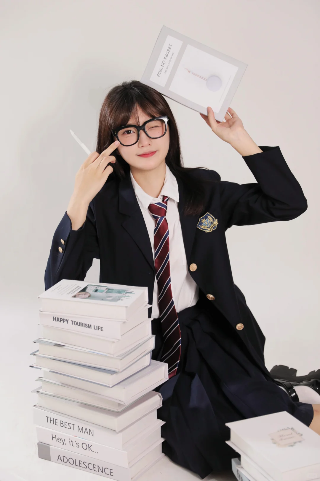 棚拍肖像|书呆子学姐📖