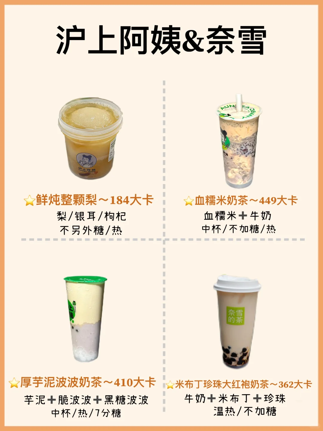 生理期热奶茶合集,建议所有女生都去喝!