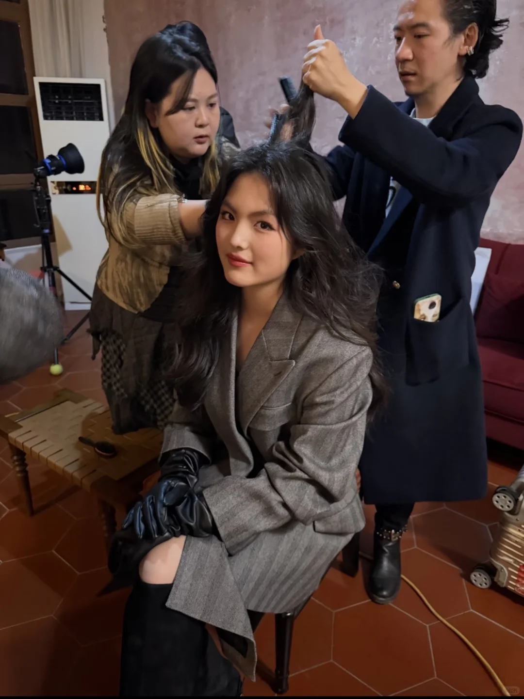 李湘晒与女儿合拍的写真美照,母女俩好nice