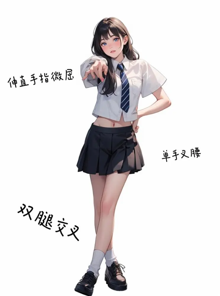 分享万能辣妹拍照姿势,拍出你的活力气息!