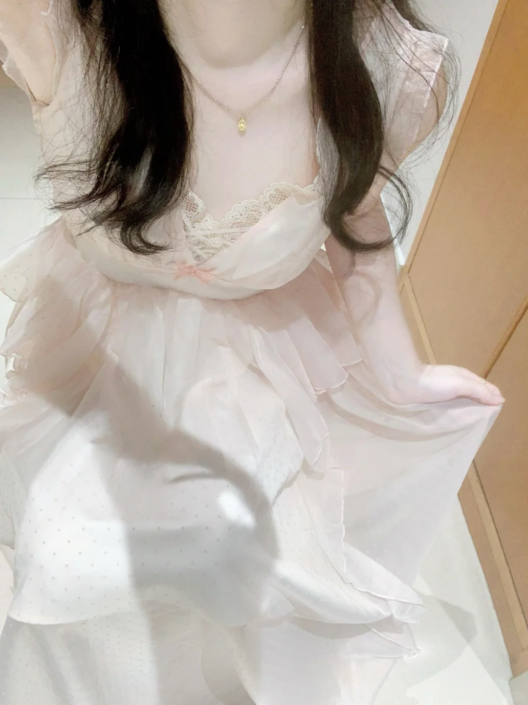 软柔杏仙仙天丝重工裙裙🧺˚ ༘🥛ˎˊ˗