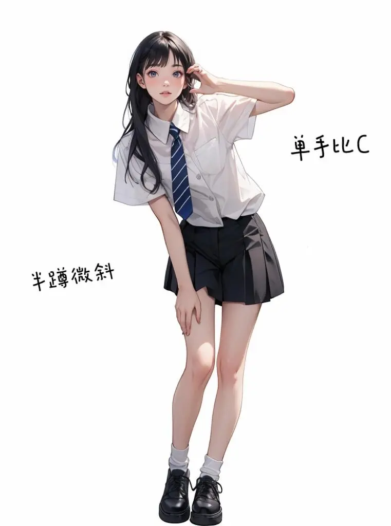 分享万能辣妹拍照姿势,拍出你的活力气息!