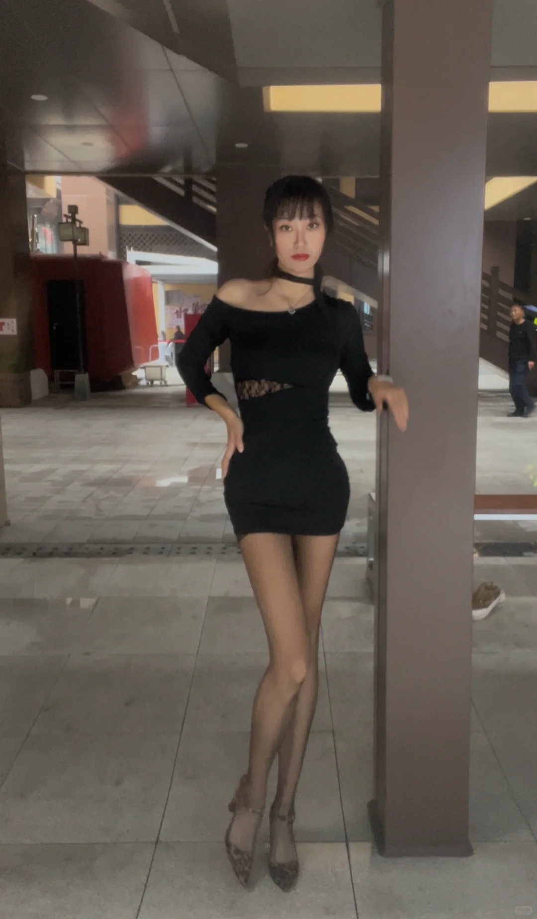 173/56健身女丝袜穿搭