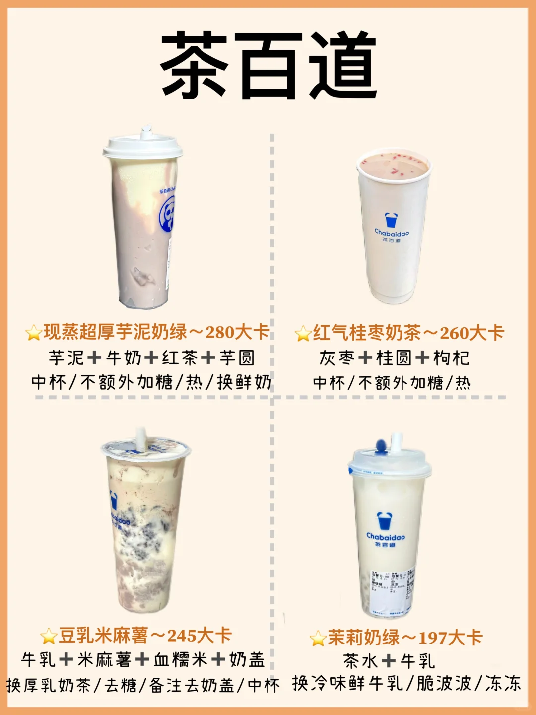 生理期热奶茶合集,建议所有女生都去喝!