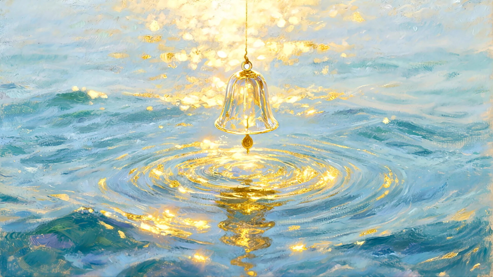 横屏版来咯~【金水背景图】💰💧
