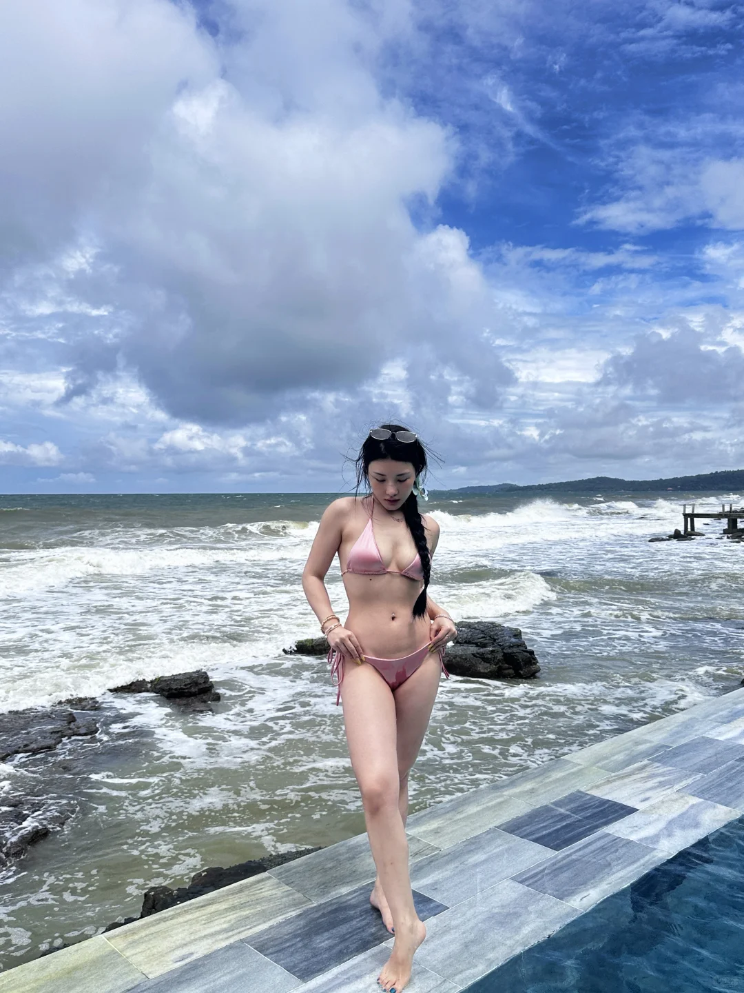 度假就要晒成巧克力色🏝️