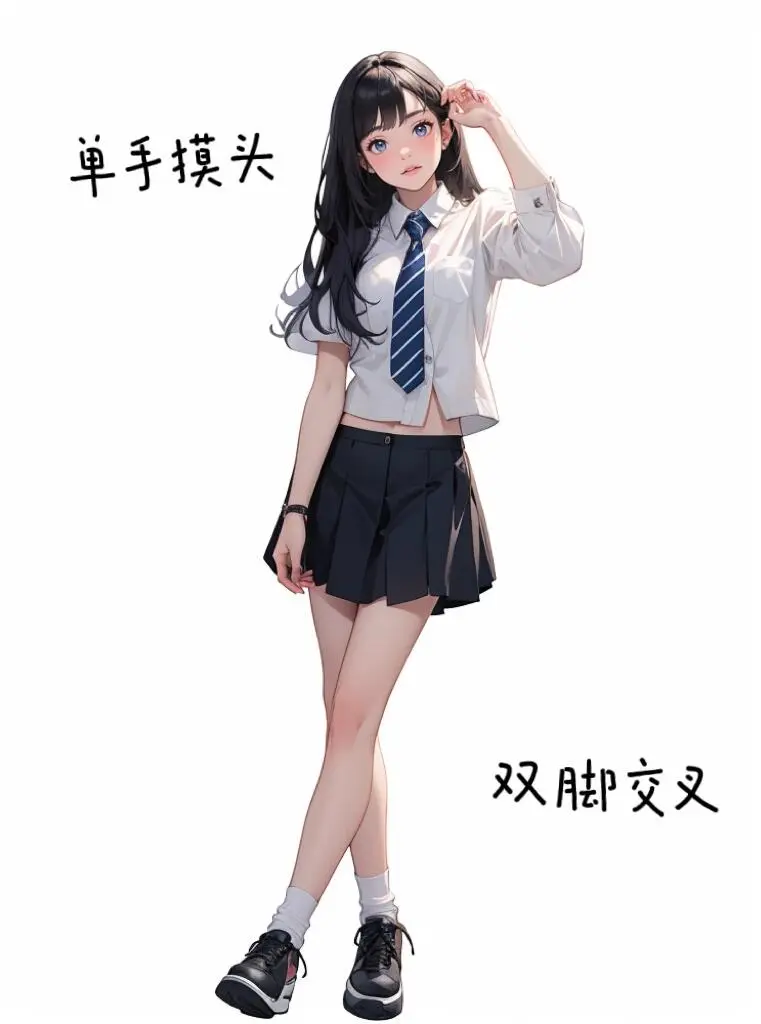 分享万能辣妹拍照姿势，拍出你的活力气息！