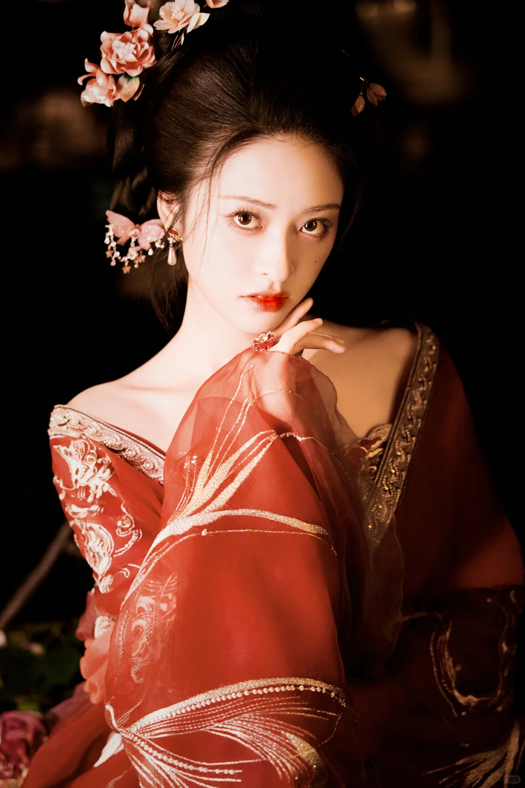 【沈月·花开锦绣】眉目如画,娇艳如花