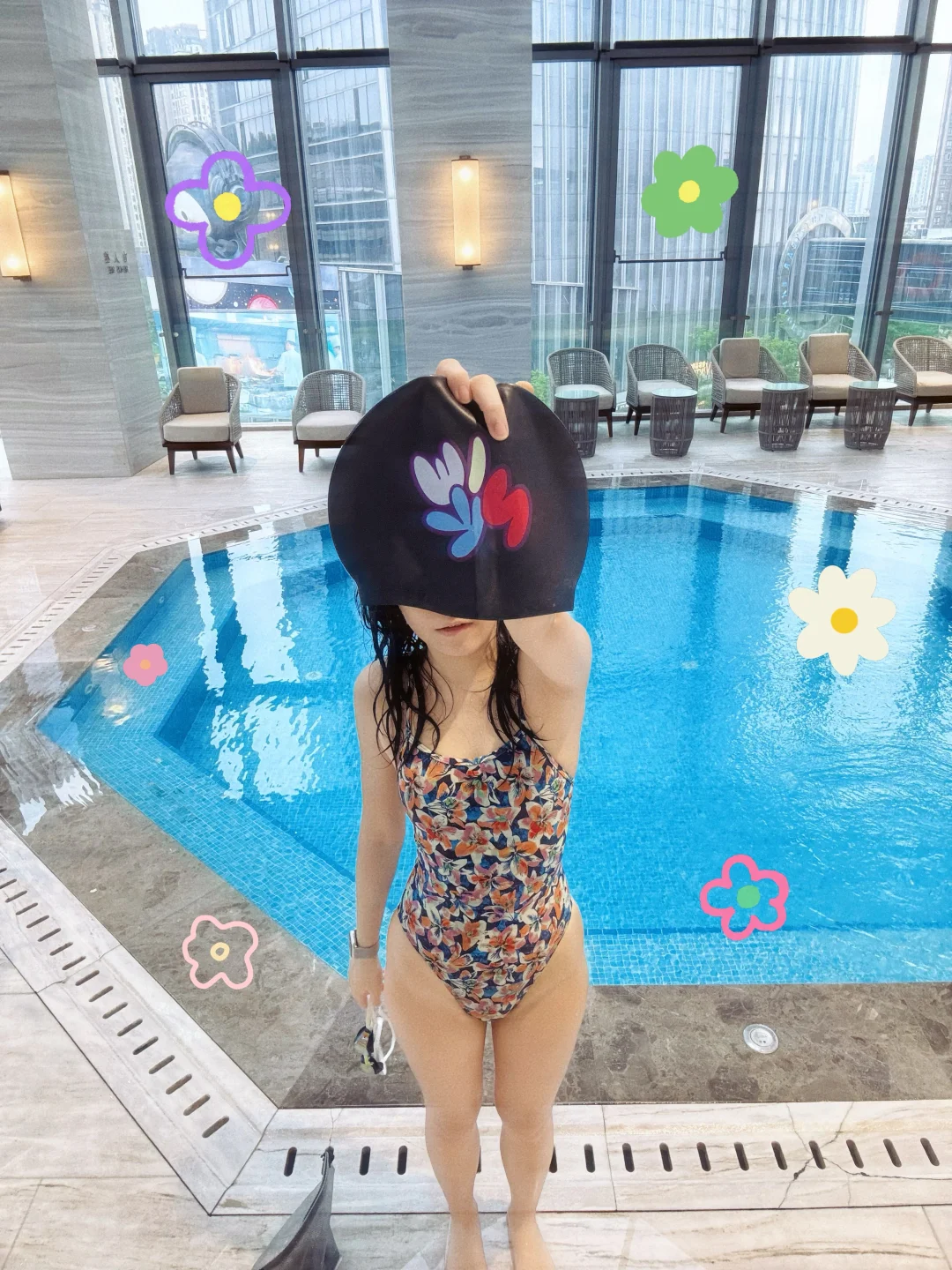 温泉水给我游晕了