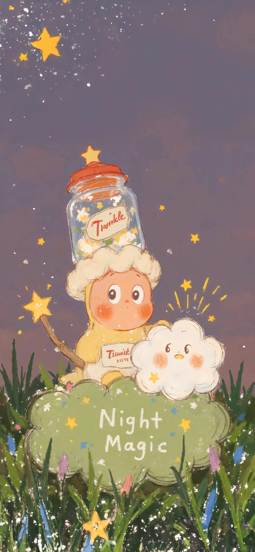 高清壁纸|背景图 动态+静态星星人合集✨