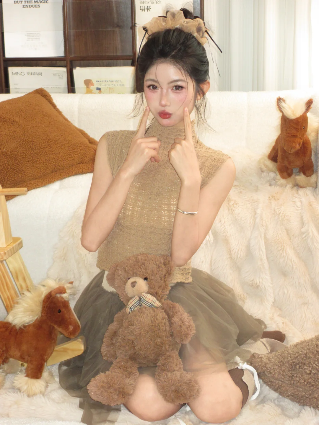 邯郸写真|秋天和毛衣的适配度100%