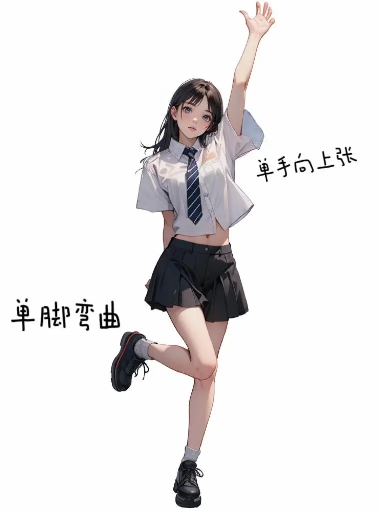 分享万能辣妹拍照姿势,拍出你的活力气息!